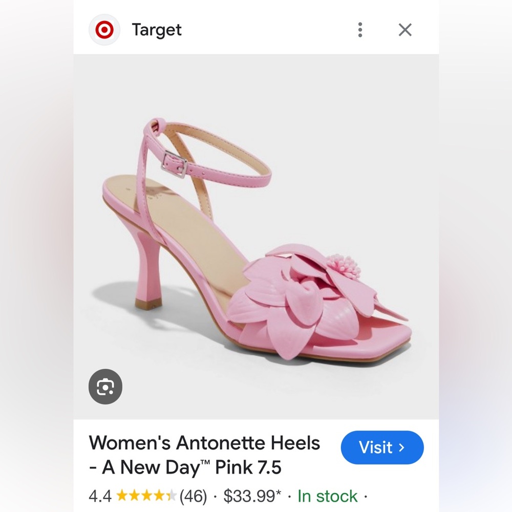 A New Day Antonette Heels